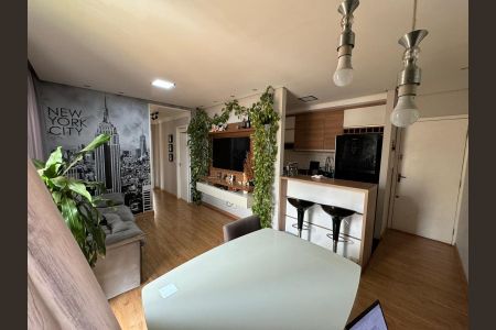 Sala de apartamento à venda com 3 quartos, 78m² em Parque Euclides Miranda, Sumaré