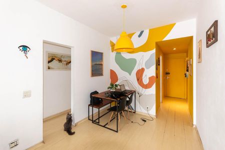 Sala de apartamento à venda com 2 quartos, 85m² em Grajaú, Rio de Janeiro