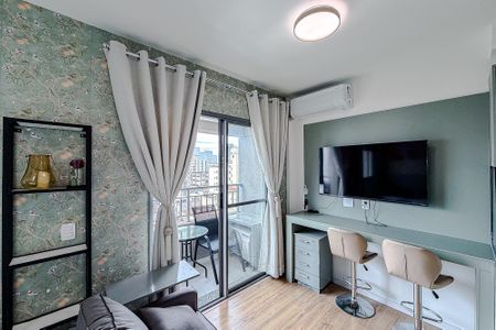 Studio para alugar com 30m², 1 quarto e sem vaga Studio para alugar com 30m², 1 quarto e sem vagaSala