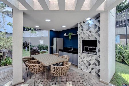 Studio para alugar com 30m², 1 quarto e sem vaga Studio para alugar com 30m², 1 quarto e sem vagaÁrea comum - Churrasqueira