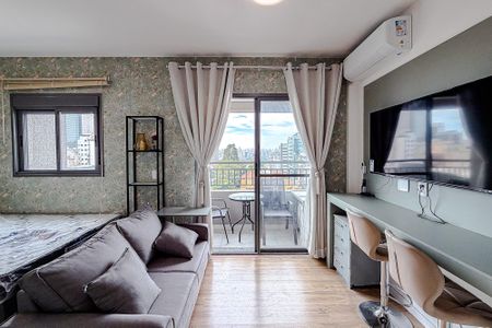 Studio para alugar com 30m², 1 quarto e sem vaga Studio para alugar com 30m², 1 quarto e sem vagaSala