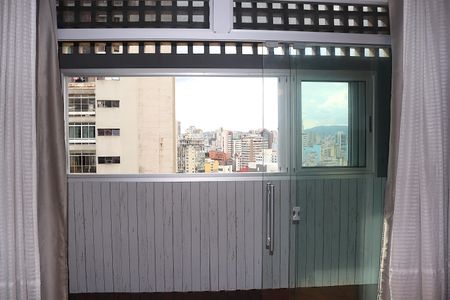 Varanda de kitnet/studio à venda com 1 quarto, 43m² em República, São Paulo