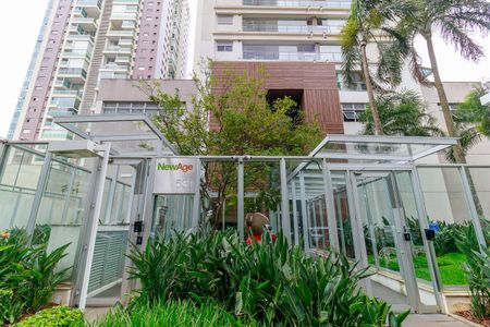 Apartamento à venda com 48m², 1 quarto e 1 vagaFachada e portaria