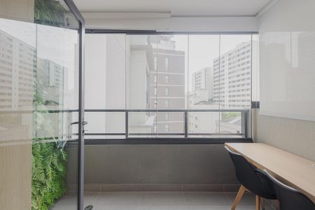 Apartamento para alugar com 28m², 1 quarto e sem vagaVaranda