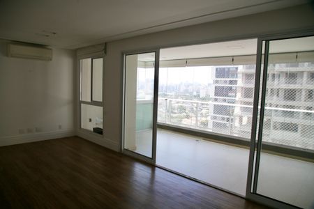 Sala de apartamento para alugar com 3 quartos, 134m² em Cidade Monções, São Paulo
