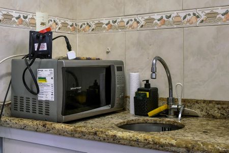 Studio para alugar com 28m², 0 quarto e sem vaga Studio para alugar com 28m², 0 quarto e sem vagaCozinha