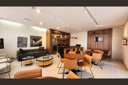 Apartamento para alugar com 42m², 1 quarto e 1 vaga Apartamento para alugar com 42m², 1 quarto e 1 vagaÁrea comum - Salão de festas