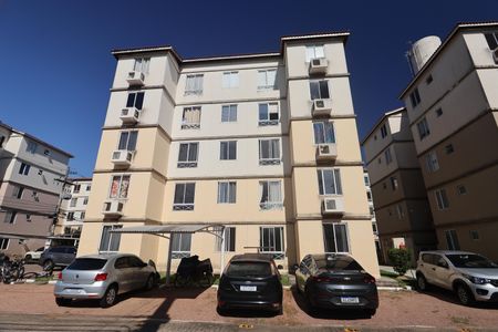 Apartamento à venda com 49m², 2 quartos e 1 vagaFachada do bloco/Placa