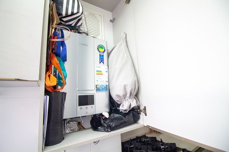 Área de Serviço de apartamento à venda com 2 quartos, 44m² em Santo Amaro, São Paulo