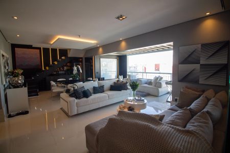 Sala de apartamento à venda com 3 quartos, 305m² em Cidade Monções, São Paulo