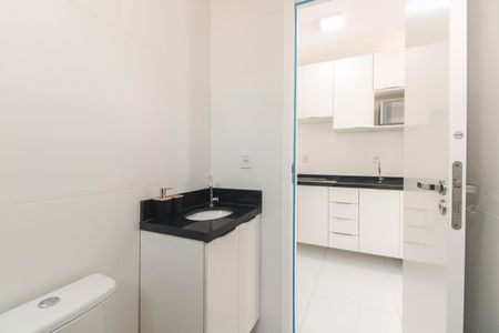 Studio para alugar com 24m², 1 quarto e sem vaga Studio para alugar com 24m², 1 quarto e sem vagaBanheiro