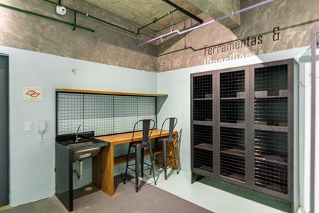 Apartamento para alugar com 24m², 1 quarto e sem vaga Apartamento para alugar com 24m², 1 quarto e sem vagaÁrea comum - Bicicletário