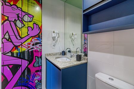 Apartamento para alugar com 24m², 1 quarto e sem vaga Apartamento para alugar com 24m², 1 quarto e sem vagaBanheiro