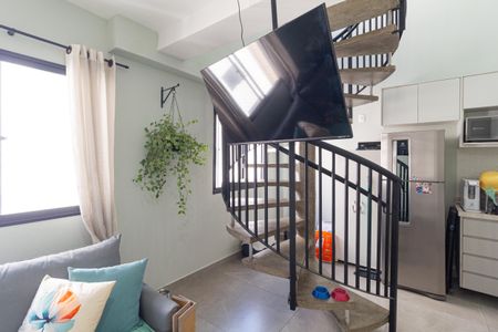 Sala de apartamento para alugar com 1 quarto, 38m² em Bonfim, Osasco