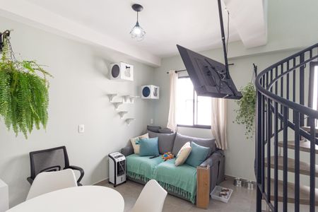 Sala de apartamento para alugar com 1 quarto, 38m² em Bonfim, Osasco