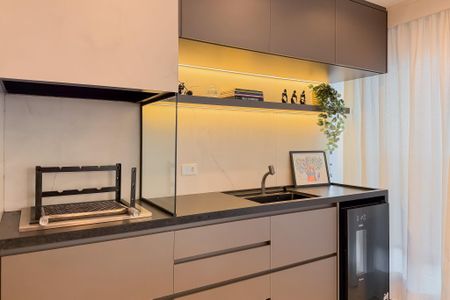 Varanda Gourmet de apartamento à venda com 3 quartos, 130m² em Ipiranga, São Paulo