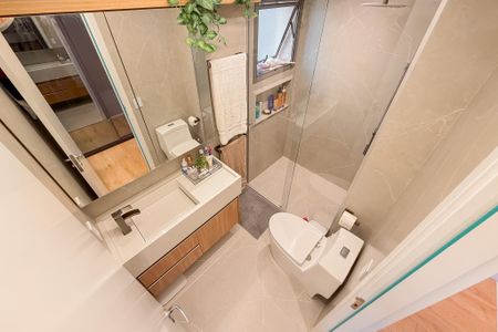 Apartamento à venda com 130m², 3 quartos e 2 vagasBanheiro da Suíte Master