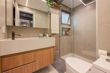 Apartamento à venda com 130m², 3 quartos e 2 vagasBanheiro da Suíte Master