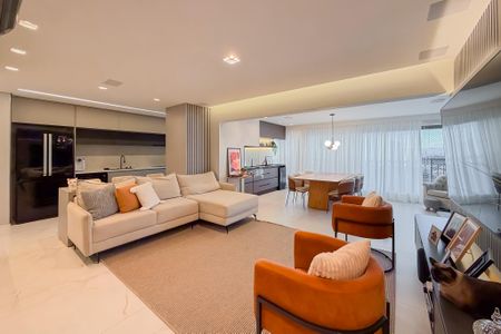 Apartamento à venda com 130m², 3 quartos e 2 vagasSala