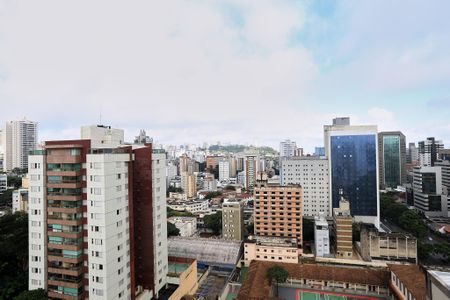 Vista da Sala de apartamento para alugar com 1 quarto, 38m² em São Pedro, Belo Horizonte