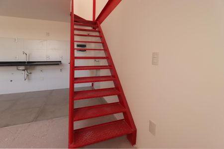 Apartamento à venda com 51m², 1 quarto e 1 vagaEscada
