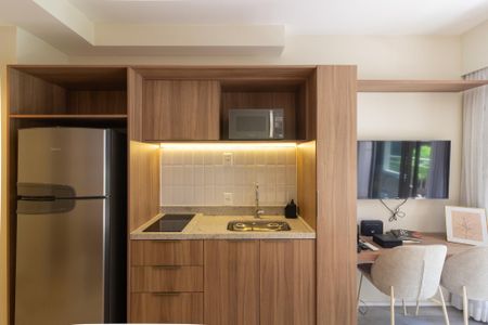 Kitnet/Studio de kitnet/studio para alugar com 1 quarto, 23m² em Cerqueira César, São Paulo