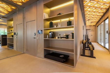 Studio para alugar com 23m², 1 quarto e sem vaga Studio para alugar com 23m², 1 quarto e sem vagaÁrea comum - Academia