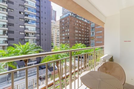 Vista/Varanda de kitnet/studio para alugar com 1 quarto, 23m² em Cerqueira César, São Paulo