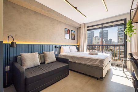 Studio de kitnet/studio para alugar com 1 quarto, 24m² em Pinheiros, São Paulo