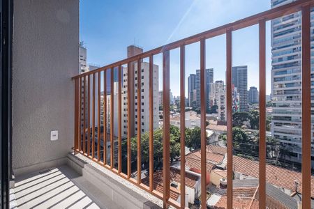 Studio para alugar com 24m², 1 quarto e sem vaga Studio para alugar com 24m², 1 quarto e sem vagaStudio - Varanda