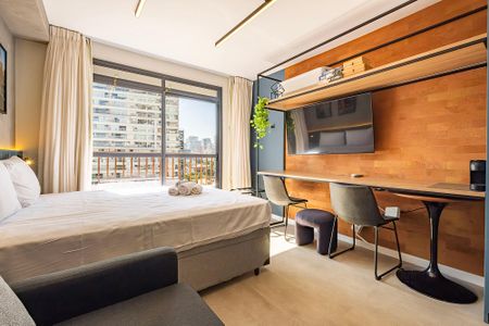 Studio para alugar com 24m², 1 quarto e sem vaga Studio para alugar com 24m², 1 quarto e sem vagaStudio