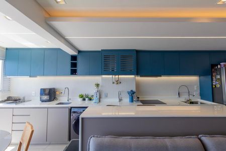 Apartamento para alugar com 60m², 2 quartos e 1 vaga Apartamento para alugar com 60m², 2 quartos e 1 vagaCozinha, Área de serviço e Varanda