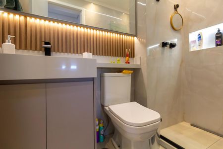 Apartamento para alugar com 60m², 2 quartos e 1 vaga Apartamento para alugar com 60m², 2 quartos e 1 vagaBanheiro 2