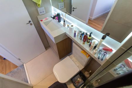 Apartamento para alugar com 60m², 2 quartos e 1 vaga Apartamento para alugar com 60m², 2 quartos e 1 vagaBanheiro 1