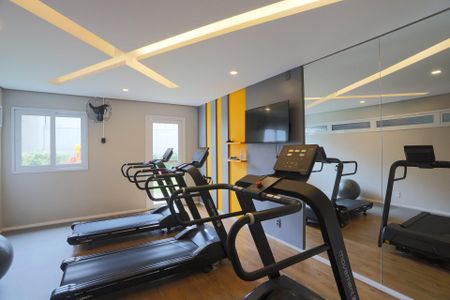 Apartamento para alugar com 38m², 2 quartos e sem vaga Apartamento para alugar com 38m², 2 quartos e sem vagaAcademia