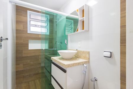 Banheiro de apartamento para alugar com 1 quarto, 39m² em Belém, São Paulo