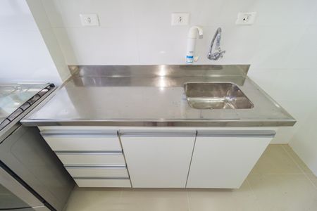 Apartamento para alugar com 39m², 1 quarto e sem vaga Apartamento para alugar com 39m², 1 quarto e sem vagaDetalhe - Cozinha
