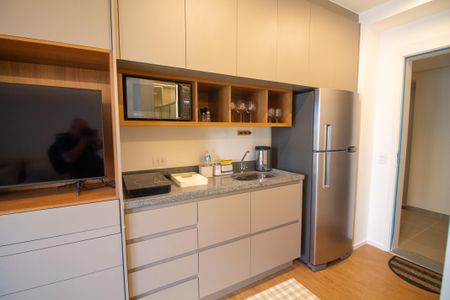 Studio à venda com 25m², 1 quarto e sem vagaCozinha