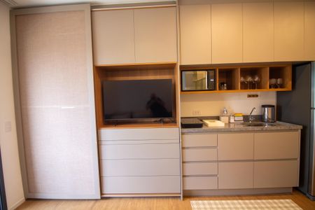 Studio à venda com 25m², 1 quarto e sem vagaSala / Quarto - Studio