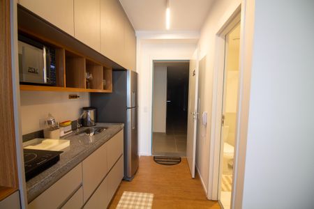 Studio à venda com 25m², 1 quarto e sem vagaCozinha