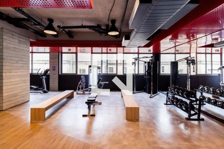 Studio para alugar com 27m², 1 quarto e sem vagaÁrea Comum - Academia