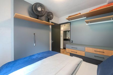 Apartamento para alugar com 32m², 1 quarto e sem vagaQuarto