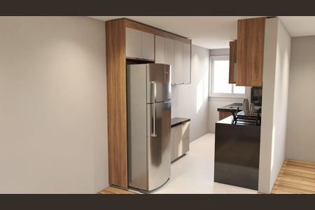 Apartamento para alugar com 49m², 2 quartos e 1 vagaCozinha