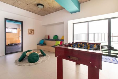 Studio para alugar com 28m², 2 quartos e 1 vagaSala de Jogos