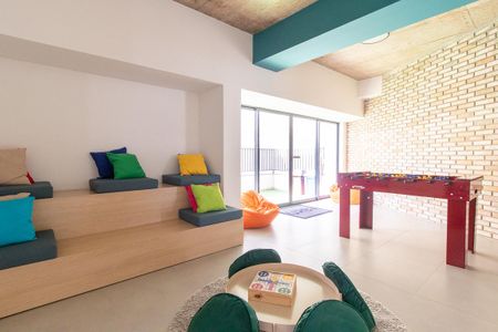 Studio para alugar com 28m², 2 quartos e 1 vagaSala de Jogos