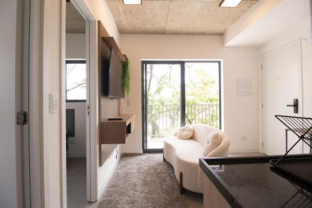 Studio para alugar com 28m², 2 quartos e 1 vaga Studio para alugar com 28m², 2 quartos e 1 vagaSala/