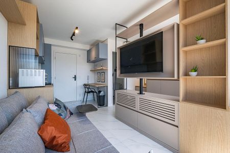 Studio para alugar com 27m², 1 quarto e sem vaga Studio para alugar com 27m², 1 quarto e sem vagaStudio