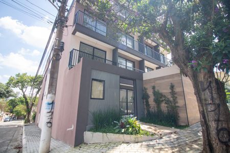 Studio para alugar com 37m², 1 quarto e sem vagaFachada e portaria