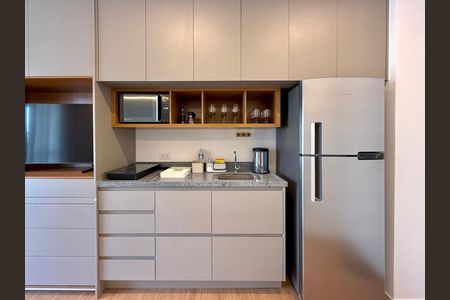 Studio para alugar com 25m², 0 quarto e sem vaga Studio para alugar com 25m², 0 quarto e sem vagaCozinha