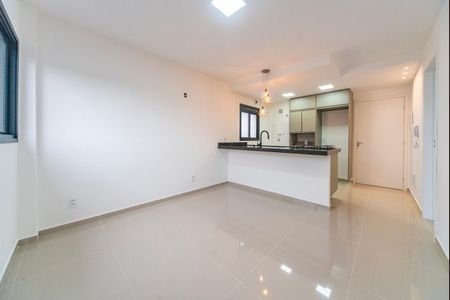 Sala de apartamento para alugar com 1 quarto, 36m² em Jardim Jamaica, Santo André